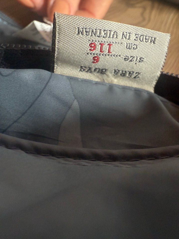 Gri Kamuflaj Erkek Çocuk Yağmurluk - Görsel 3