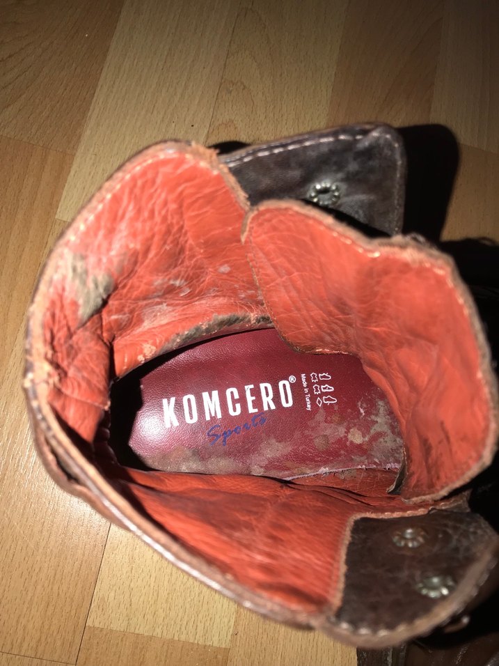 Kahverengi Deri Tokalı Erkek Botları - Görsel 4