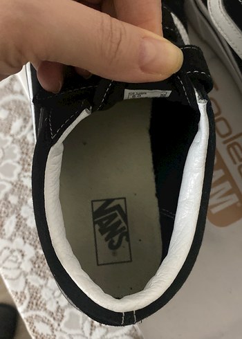 Vans-  Siyah Erkek Çocuk Spor Ayakkabı 38 numara - Görsel 4