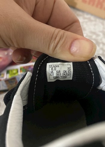 Vans-  Siyah Erkek Çocuk Spor Ayakkabı 38 numara - Görsel 5