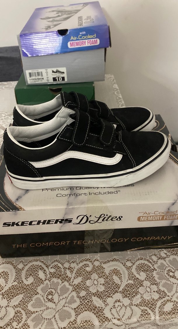 Vans-  Siyah Erkek Çocuk Spor Ayakkabı 38 numara - Görsel 2