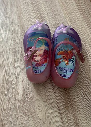 Mini Melissa Mor Kız Çocuk Sandalet - Görsel 2