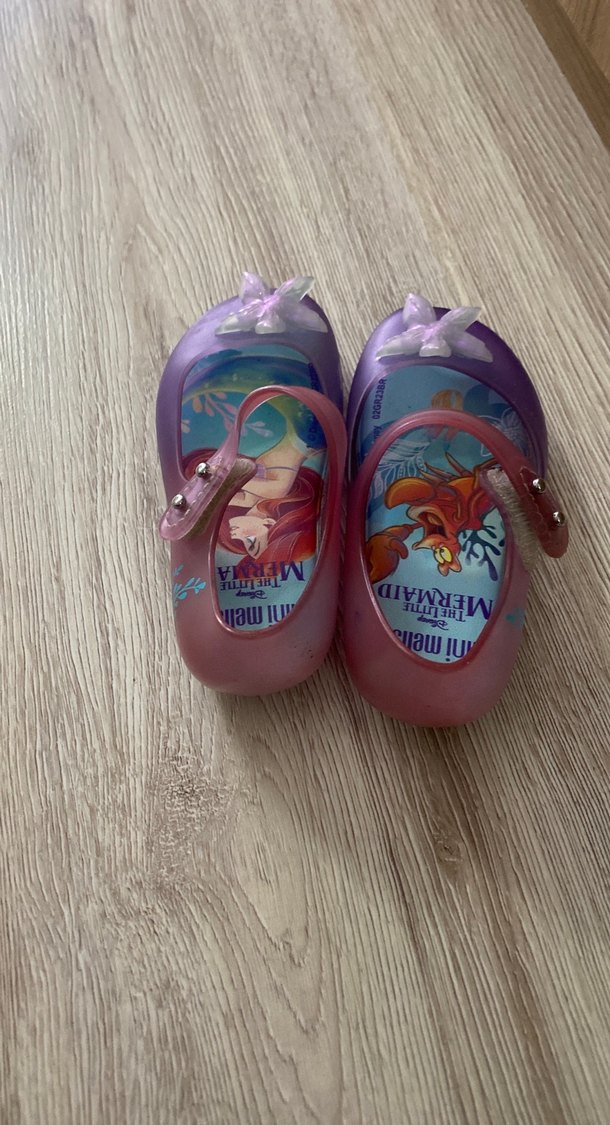 Mini Melissa Mor Kız Çocuk Sandalet - Görsel 2