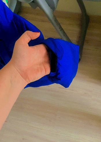 Erkek Çocuk Lacivert Düğmeli Mont 9-10 yaş - Görsel 5