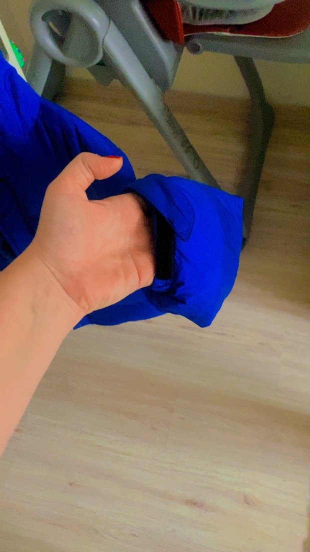 Erkek Çocuk Lacivert Düğmeli Mont 9-10 yaş - Görsel 5