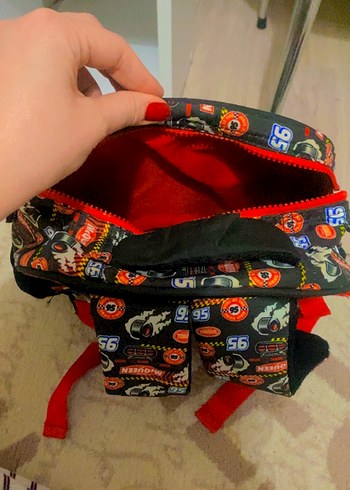 Cars-Çocuklar için Çok Renkli Okul Sırt Çantası - Görsel 3