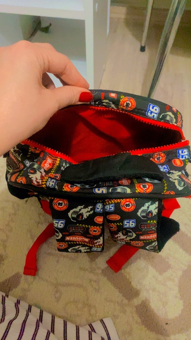 Cars-Çocuklar için Çok Renkli Okul Sırt Çantası - Görsel 3