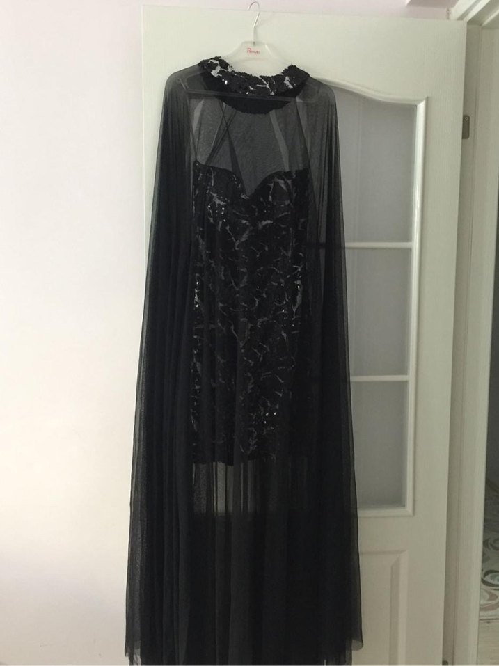 Yılan Desenli Straplez Midi Elbise M beden - Görsel 5