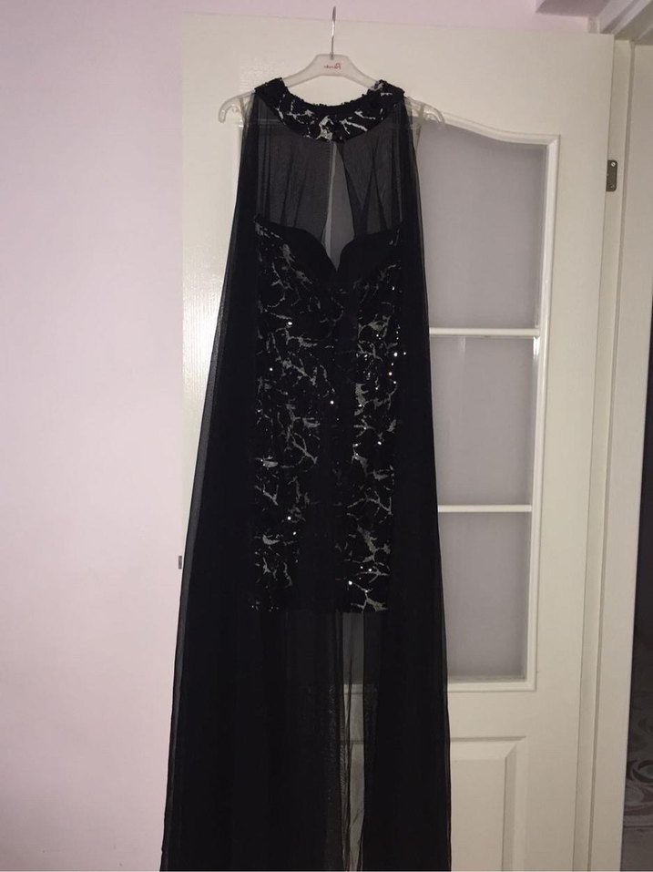 Yılan Desenli Straplez Midi Elbise M beden - Görsel 3