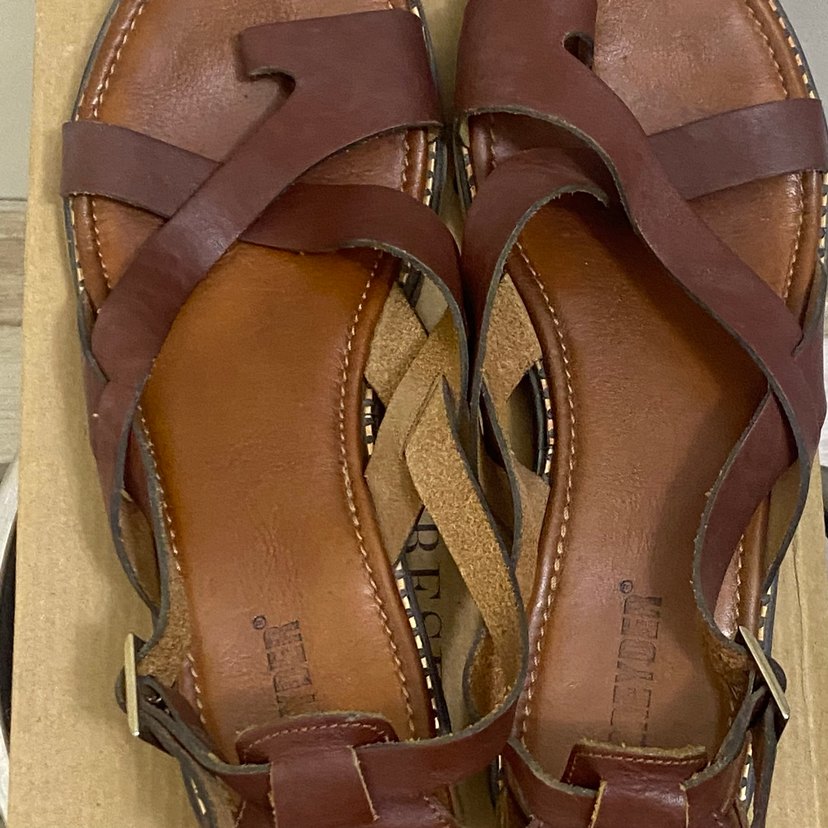 Greyder-Kahverengi Deri Kadın Sandalet - Görsel 4