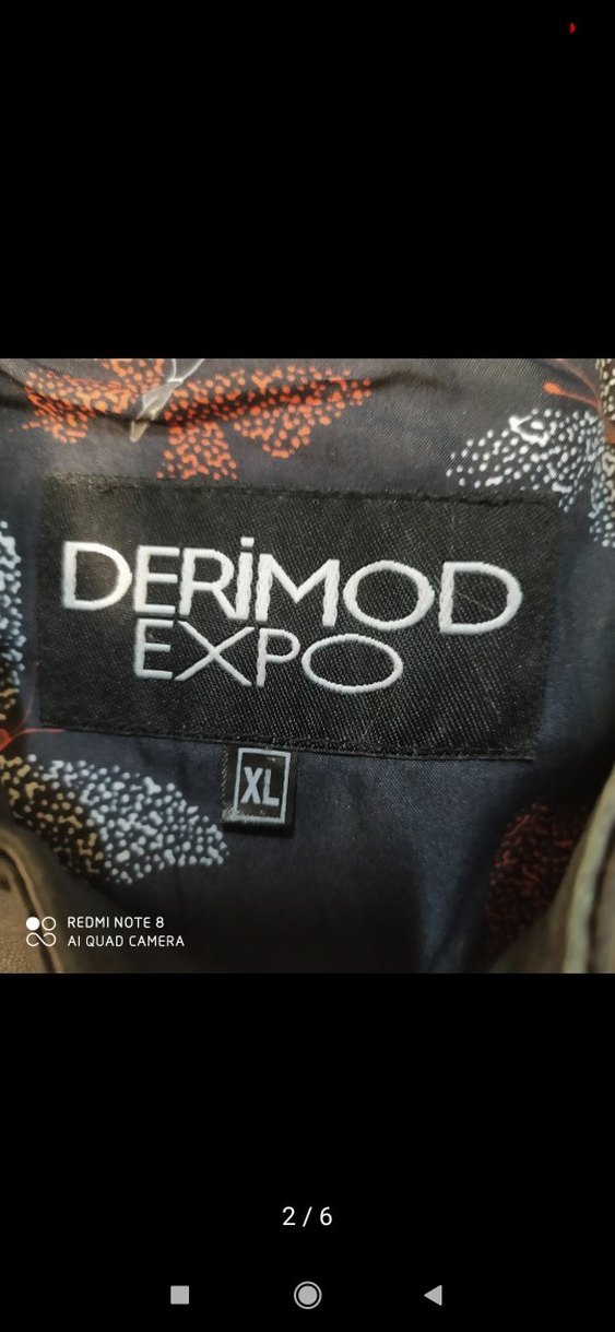 Siyah Deri Biker Ceket - Görsel 2