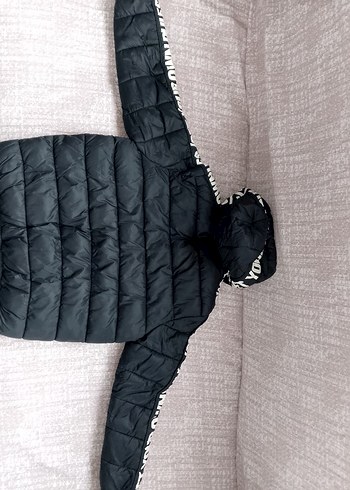 Erkek Çocuk Siyah Fermuarlı Mont - Görsel 2