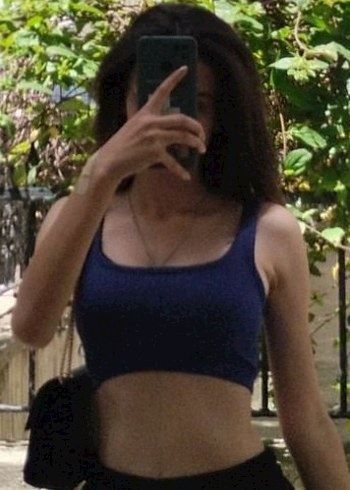 Kadın Lacivert Kolsuz Crop Top - Görsel 2