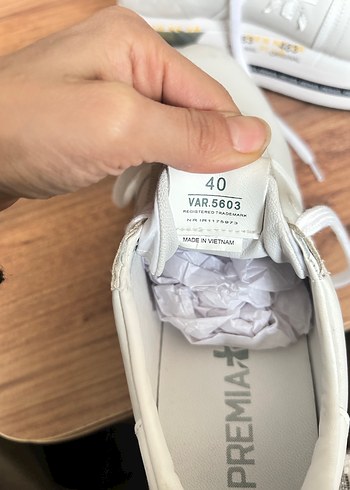 Premiata Beyaz Sneakers Erkek Ayakkabı - Görsel 3