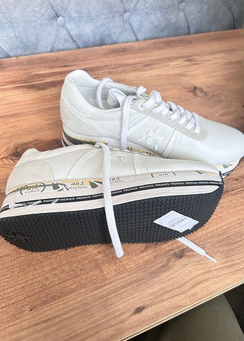 Premiata Beyaz Sneakers Erkek Ayakkabı - Görsel 2