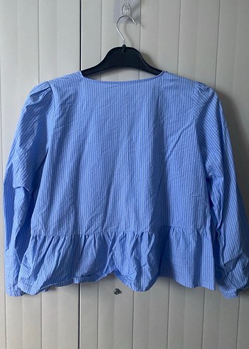 Uzun Kollu Keten Gömlek - Görsel 4