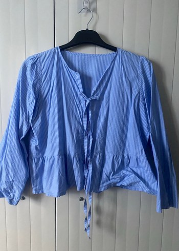 Uzun Kollu Keten Gömlek - Görsel 2