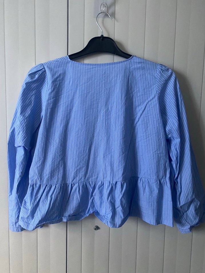 Uzun Kollu Keten Gömlek - Görsel 4