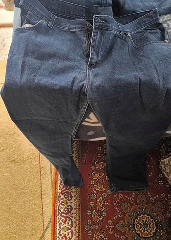 Bol Kesim Erkek Kot Pantolonlar - Görsel 3