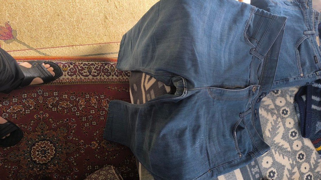 Bol Kesim Erkek Kot Pantolonlar - Görsel 5