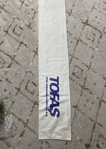 Beyaz Baskılı Street Wear Havlu - Görsel 2