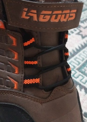 Kahverengi Erkek Çocuk Kaydırmaz Bantlı Bot - Görsel 8