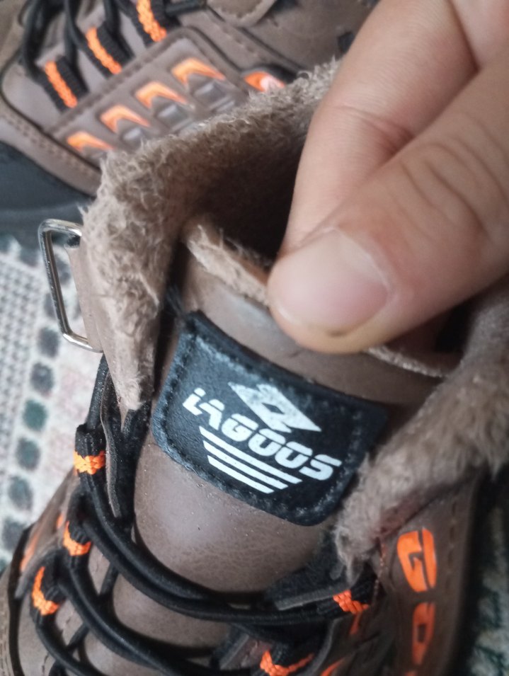 Kahverengi Erkek Çocuk Kaydırmaz Bantlı Bot - Görsel 5