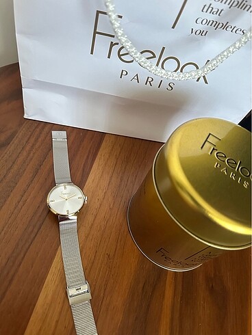 Freelook Paris Gümüş Renk Saat - Görsel 4