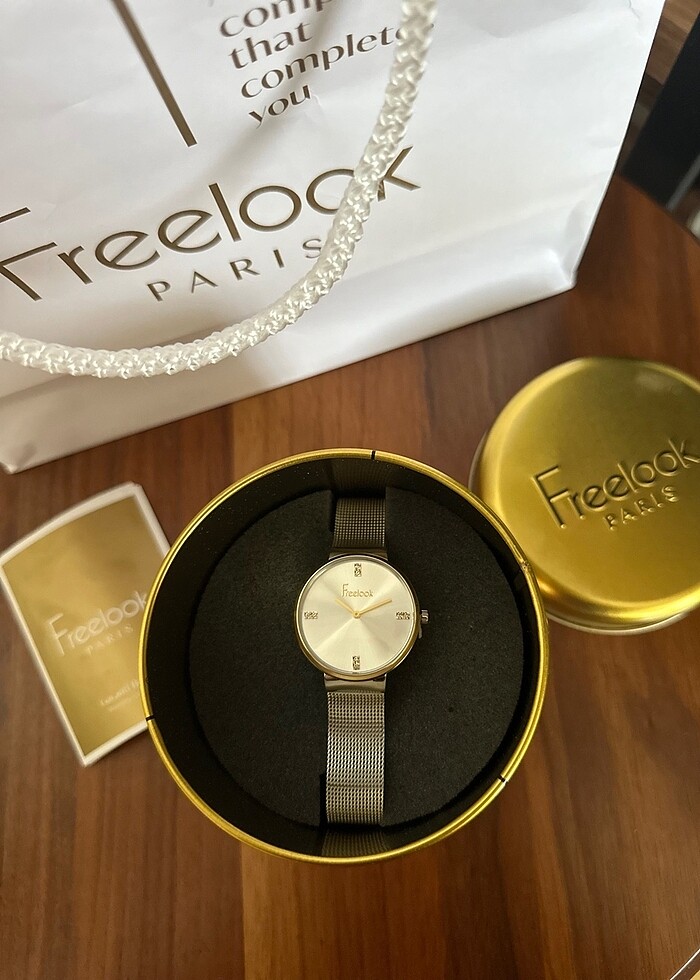 Freelook Paris Gümüş Renk Saat - Görsel 2