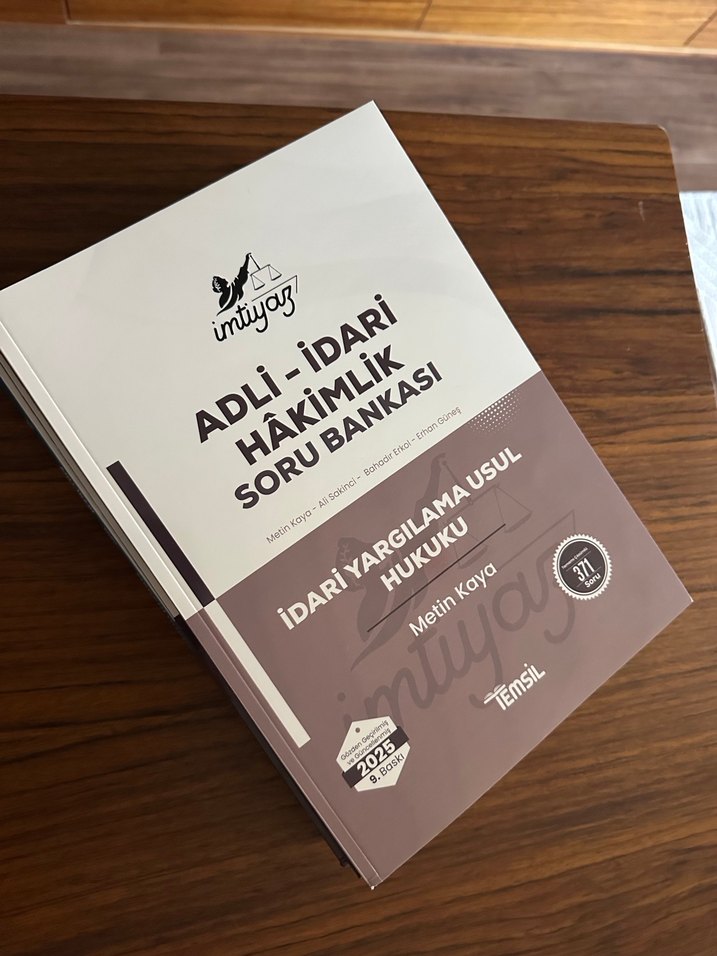 İmtiyaz Adli Hakimlik Hukuk Soru Bankası Seti - Görsel 2