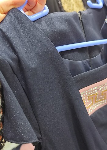 Düğmeli somon rengi maxi boy kadın ikili Takım Elbise - Görsel 6