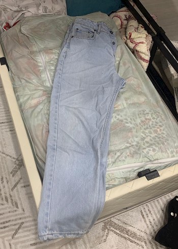 Düğmeli, relaxfit Kesim  erkek Kot Pantolon - Görsel 3