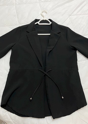 Düğmeli Siyah Kadın Gömlek - Görsel 4