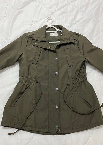 Düğmeli, Midi Boy, Rahat Kesim Kadın Mont - Görsel 5