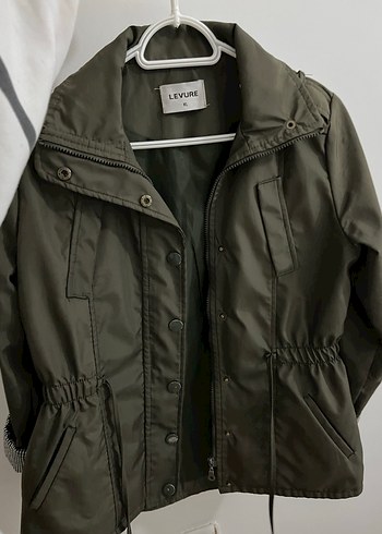 Düğmeli, Midi Boy, Rahat Kesim Kadın Mont - Görsel 6