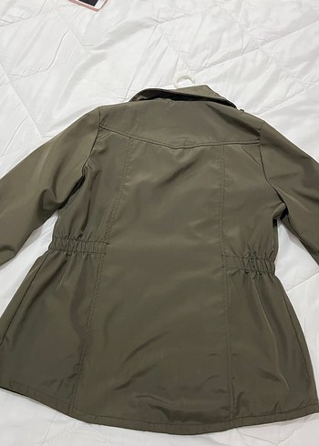 Düğmeli, Midi Boy, Rahat Kesim Kadın Mont - Görsel 3