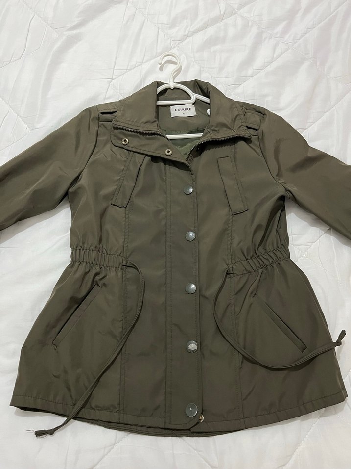 Düğmeli, Midi Boy, Rahat Kesim Kadın Mont - Görsel 5