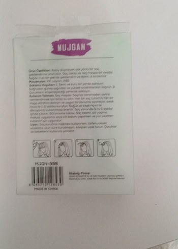 Mujgan 4'lü Saç Güzellik Seti Yeşil - Görsel 3