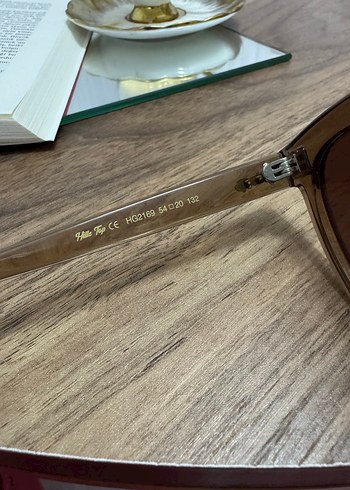 Şeffaf Kahverengi Kadın Gözlüğü - Görsel 3