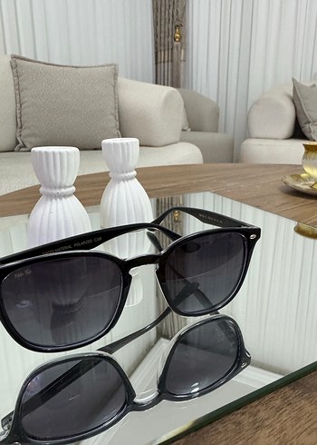 Klasik Siyah Transparan Kadın Güneş Gözlüğü - Görsel 2