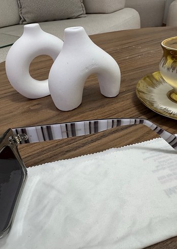 Şeffaf Gri Kadın Gözlüğü - Görsel 4