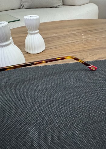 Şeffaf Haki Kadın Güneş Gözlüğü - Görsel 4