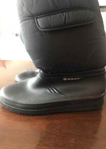 Erkek Siyah Mini cepli Kar Botu - Görsel 4