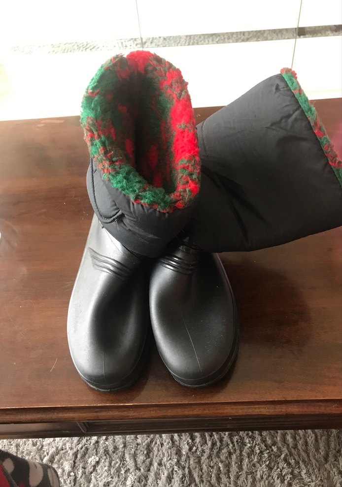 Erkek Siyah Mini cepli Kar Botu - Görsel 3