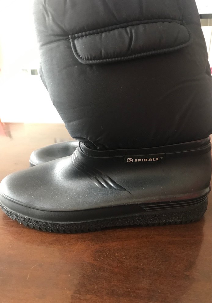 Erkek Siyah Mini cepli Kar Botu - Görsel 4