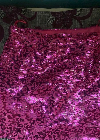 Parlak Pembe Mini Etek - Görsel 2