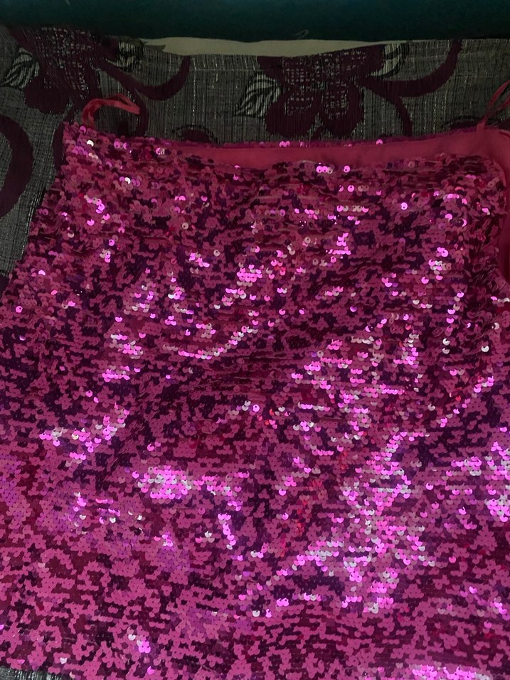 Parlak Pembe Mini Etek - Görsel 2