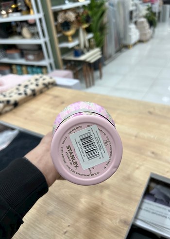 Pastel Pembe Stanley Termos Bardak - Görsel 2