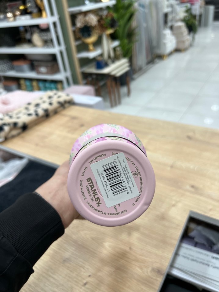 Pastel Pembe Stanley Termos Bardak - Görsel 2