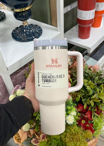 Stanley Quencher 2.0 Beyaz Termos Bardak - Görsel 5